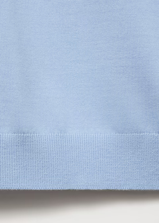 Cotton fine-knit t-shirt