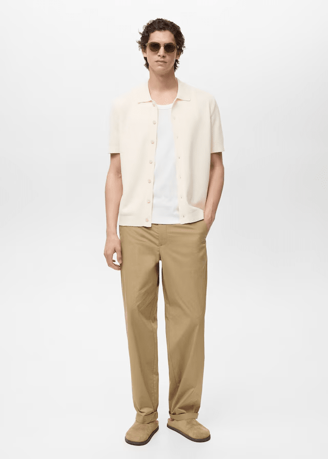 Fine knit shirt