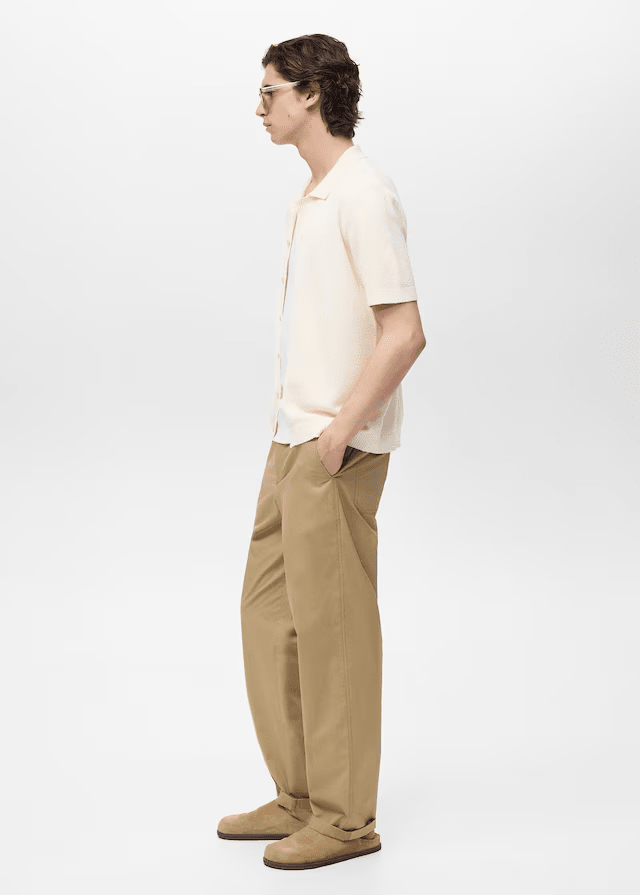 Fine knit shirt
