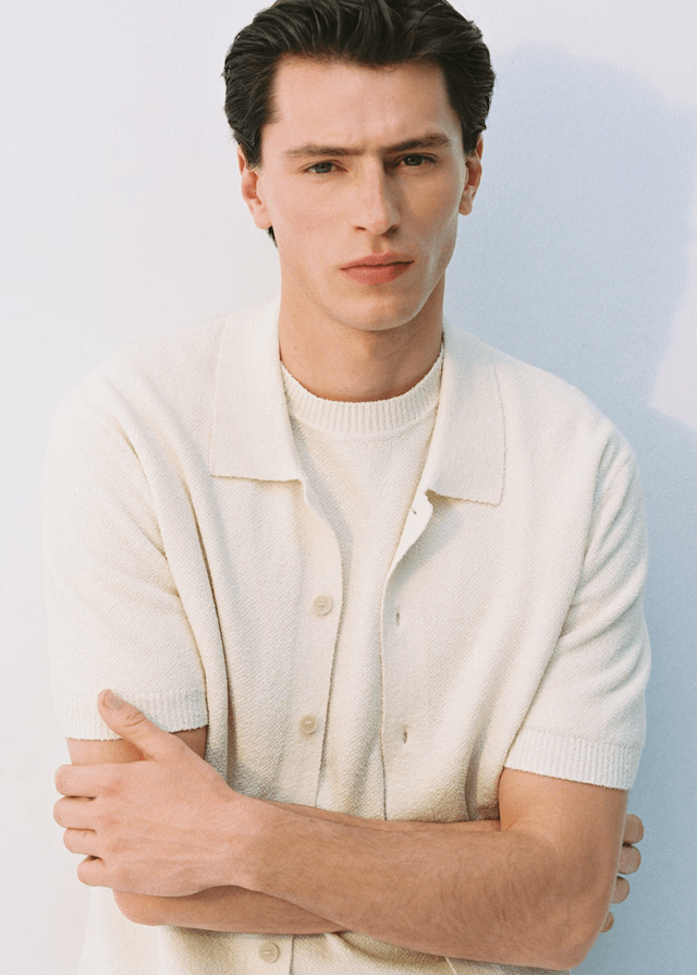 Fine knit shirt