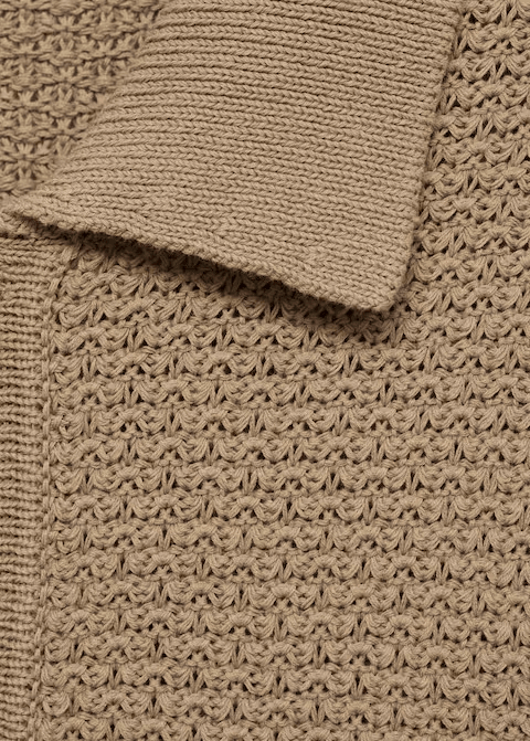 Cotton knit shirt